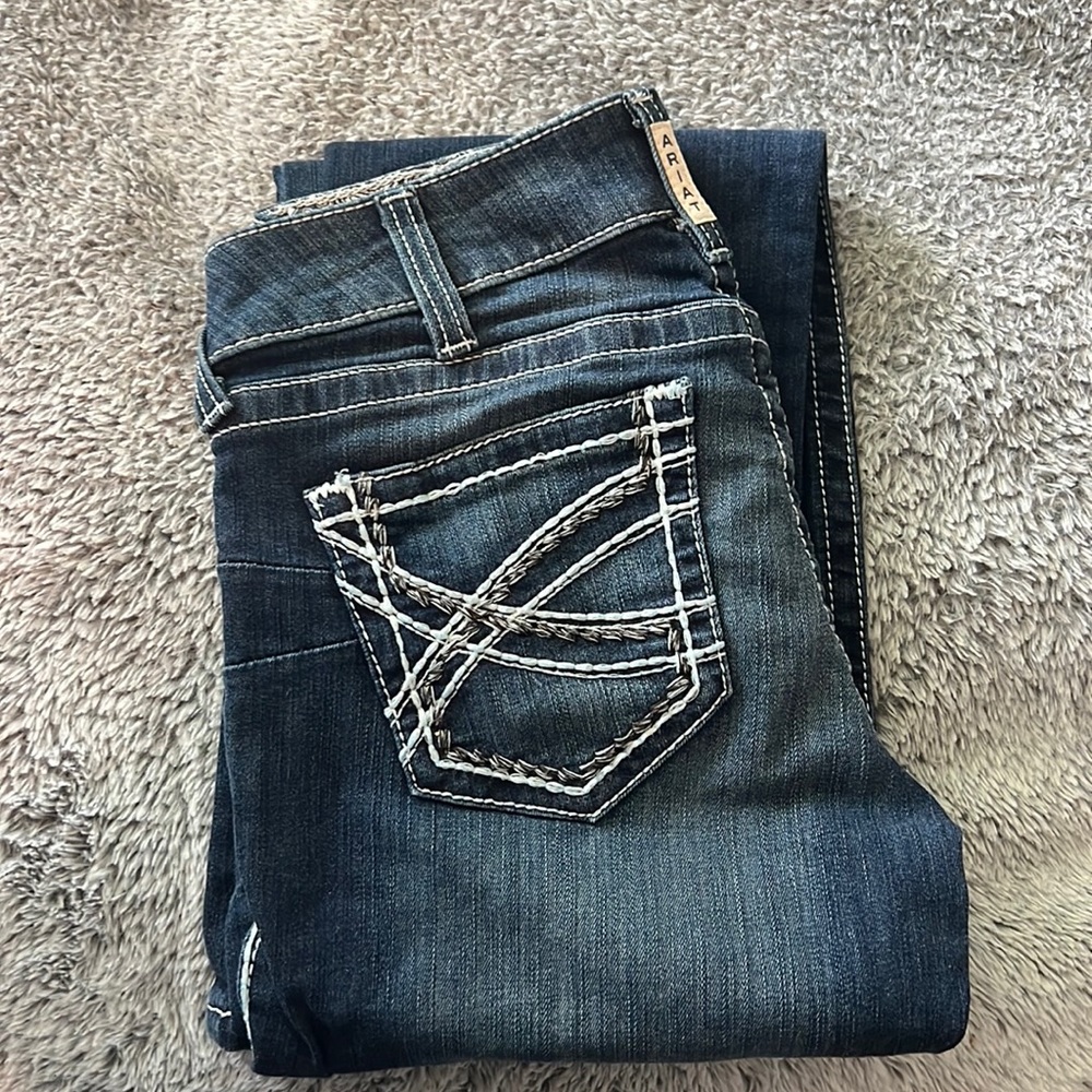 Never been worn REAL Ariat denim jeans